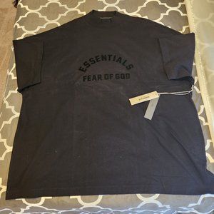 Essentials Fear of God Black T-Shirt (Men's)